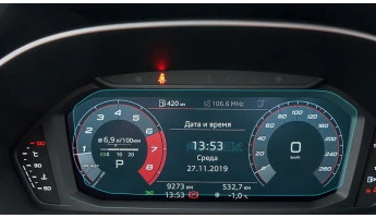 Protector de vidrio templado Pixsel en el panel de instrumentos AUDI Q3 / RSQ3 - 9.9“ 2019 - 2025