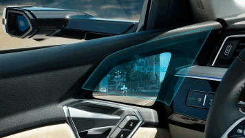 Protector de vidrio templado Pixsel para los espejos laterales AUDI E-TRON - 11.4“ 2018 - 2022