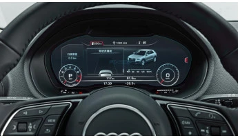 Protector de vidrio templado Pixsel en el panel de instrumentos AUDI Q2 - 11.9“ 2016 -