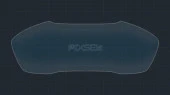 Protector de vidrio templado Pixsel en el panel de instrumentos AUDI A5 / S5 / RS5 - 12“ 2017 - 2020