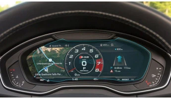 Protector de vidrio templado Pixsel en el panel de instrumentos AUDI A4 / S4 / RS4 - 12“ 2015 - 2018
