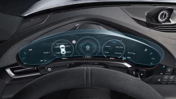 Protector de vidrio templado Pixsel en el panel de instrumentos PORSCHE TAYCAN - 20.5“ 2020 -