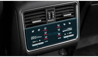 Protector de vidrio templado Pixsel para el control del clima trasero PORSCHE CAYENNE - 8.6“ 2018 - 2022