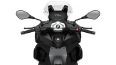 Protector de vidrio templado Pixsel en el velocímetro de la moto BMW C400 GT/X 8.7“