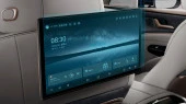 Protector de vidrio templado Pixsel para el monitor trasero DENZA D9 - 13.7“ 2022 -