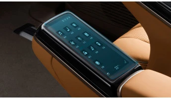 Protector de vidrio templado Pixsel para el monitor del reposabrazos DENZA D9 - 7“ 2022 -