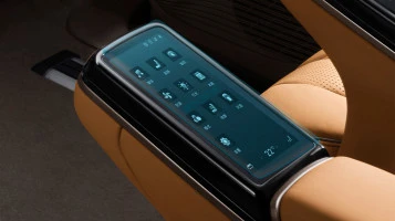 Protector de vidrio templado Pixsel para el monitor del reposabrazos DENZA D9 - 7“ 2022 -