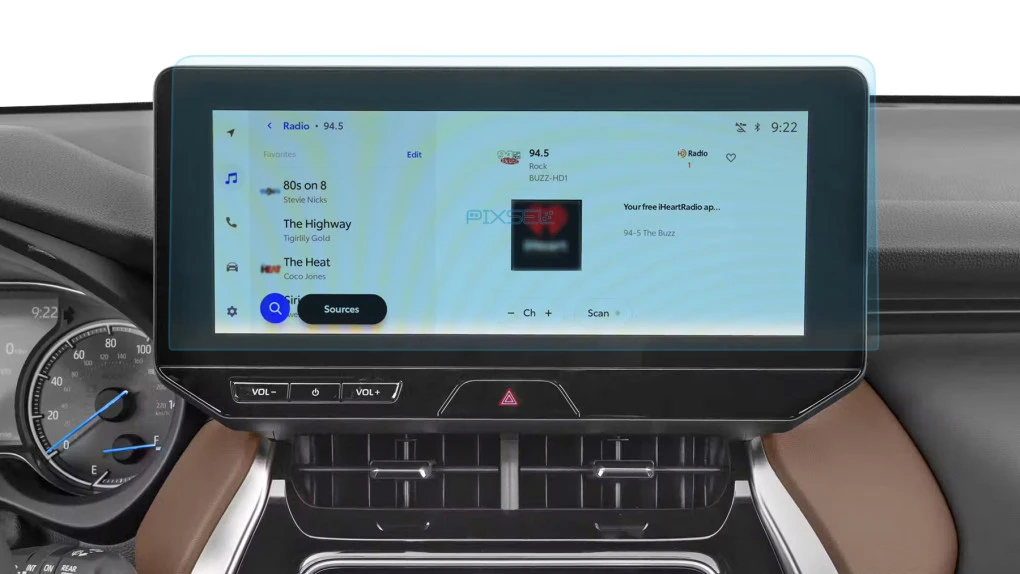 Защитное стекло Pixsel на монитор TOYOTA VENZA - 14.9“ 2021 - 2025