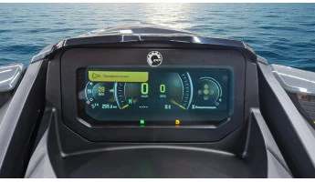 Protector de vidrio templado Pixsel para el velocímetro de la moto acuática BRP SEA-DOO RXT-X 325 2024 + 7.8“