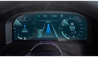 Protector de vidrio templado Pixsel en el panel de instrumentos MITSUBISHI OUTLANDER - 12.1“ 2025 -