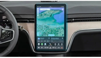 Protector de vidrio templado Pixsel en el monitor VOLVO EX90 - 16“ 2024 -
