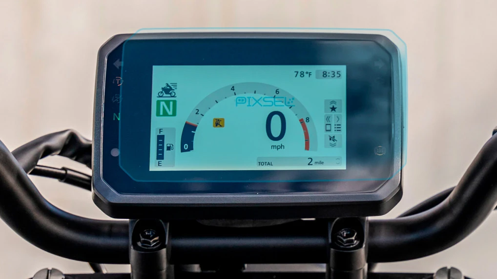 Protector de vidrio templado Pixsel en el velocímetro de la moto HONDA CMX1100 Rebel 2025 - 7.1“