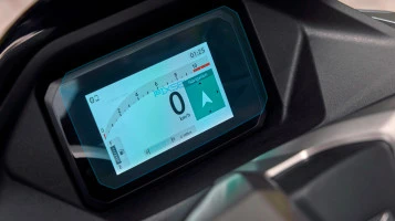 Protector de vidrio templado Pixsel en el velocímetro de la moto HONDA PCX125 2025 - 7.1“