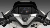 Protector de vidrio templado Pixsel en el velocímetro de la moto HONDA PCX125 2025 - 7.1“