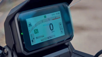 Protector de vidrio templado Pixsel en el velocímetro de la moto HONDA X-ADV 2025 - 7.1“