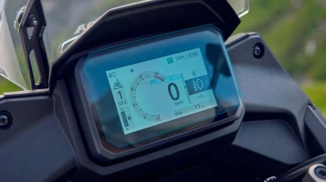 Protector de vidrio templado Pixsel en el velocímetro de la moto HONDA XL750 TRANSALP 2025 - 7.1“