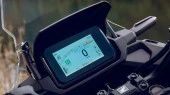 Protector de vidrio templado Pixsel en el velocímetro de la moto HONDA NC750X 2025 - 7.1“