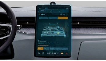 Protector de vidrio templado Pixsel en el monitor POLESTAR 3 - 16“ 2024 -