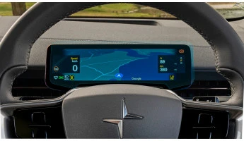 Protector de vidrio templado Pixsel en el panel de instrumentos POLESTAR 3 - 10“ 2024 -