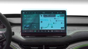 Protector de vidrio templado Pixsel en el monitor SKODA ELROQ - 14“ 2025 -