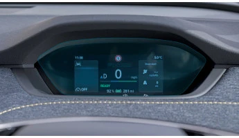 Protector de vidrio templado Pixsel en el panel de instrumentos SKODA ELROQ - 9.2“ 2025 -