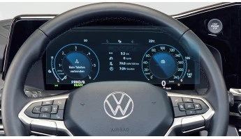 Protector de vidrio templado Pixsel en el panel de instrumentos VOLKSWAGEN CARAVELLE - 12.3“ 2025 -