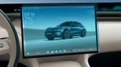 Protector de vidrio templado Pixsel en el monitor XIAOMI YU7 - 16.7“ 2025 -
