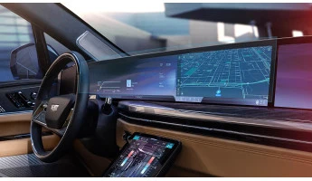 Protector de vidrio templado Pixsel en el panel de instrumentos CADILLAC ESCALADE IQ - 36.5“ 2025 -