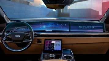 Protector de vidrio templado Pixsel para pantalla ancha CADILLAC ESCALADE IQ - 55.3“ 2025 -