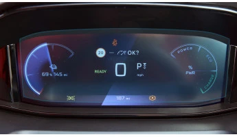 Protector de vidrio templado Pixsel en el panel de instrumentos PEUGEOT PARTNER - 10“ 2024 -