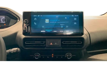 Protector de vidrio templado Pixsel en el monitor PEUGEOT RIFTER - 11.1“ 2024 -