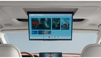 Protector de vidrio templado Pixsel para el monitor trasero BYD SUMMER DM-I (XIA) - 16.7“ 2025 -