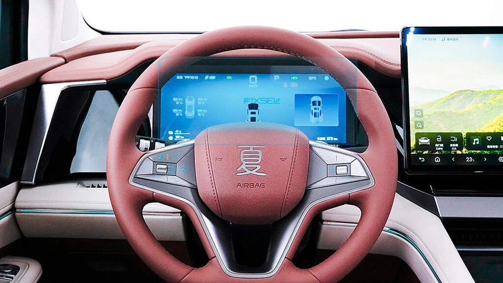 Защитное стекло Pixsel на приборную панель BYD SUMMER DM-I (XIA) - 13.5“ 2025 -