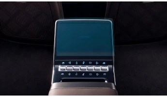 Protector de vidrio templado Pixsel para el control del clima trasero DENZA D9 - 8.8“ 2022 -