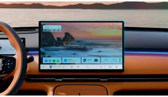 Protector de vidrio templado Pixsel en el monitor GEELY GALAXY STARSHIP 7 - 15.3“ 2025 -