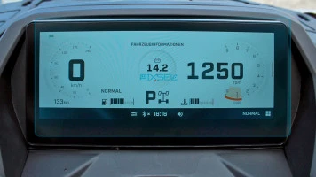 Protector de vidrio templado Pixsel para el velocímetro del quad BRP CAN-AM OUTLANDER MAX 2026 + 10.25“