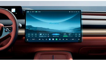 Protector de vidrio templado Pixsel en el monitor HYPTEC HL - 18“ 2024 -