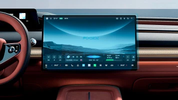 Protector de vidrio templado Pixsel en el monitor HYPTEC HL - 18“ 2024 -