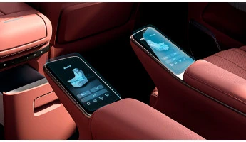 Protector de vidrio templado Pixsel para el control del clima trasero HYPTEC HL - 7.7“x2 2024 -