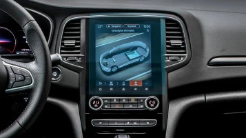 Protector de vidrio templado Pixsel en el monitor RENAULT MEGANE - 11.6“ 2016 - 2022