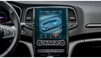 Protector de vidrio templado Pixsel en el monitor RENAULT MEGANE - 11.6“ 2016 - 2022