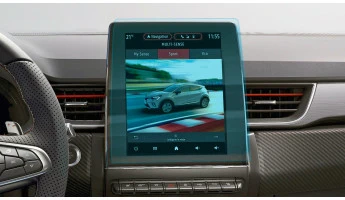 Protector de vidrio templado Pixsel en el monitor RENAULT CAPTUR - 11.6“ 2020 - 2024