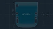 Protector de vidrio templado Pixsel en el monitor SUBARU FORESTER - 14.2“ 2024 -
