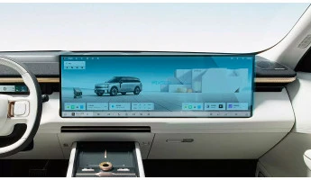 Protector de vidrio templado Pixsel en el monitor LINK & CO 900 - 30.3“ 2025 -