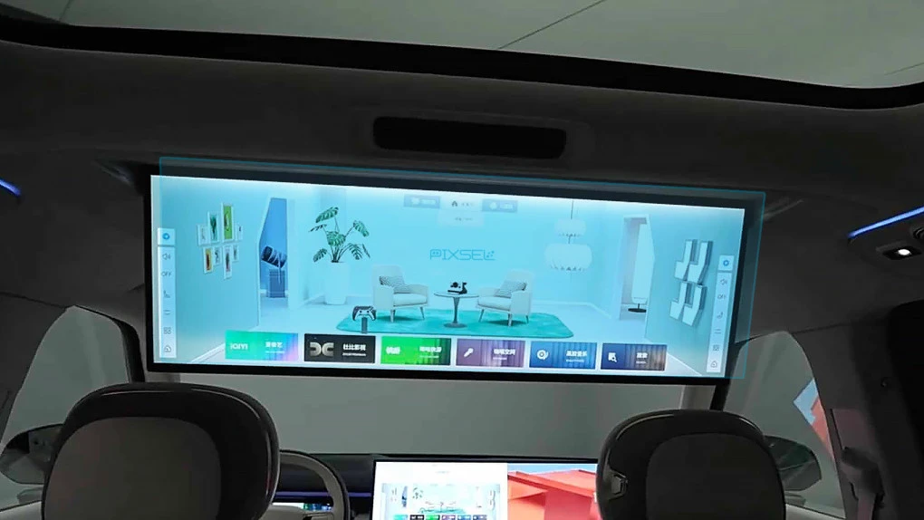 Protector de vidrio templado Pixsel para el monitor trasero LINK & CO 900 - 30.5“ 2025 -