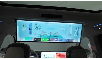 Protector de vidrio templado Pixsel para el monitor trasero LINK & CO 900 - 30.5“ 2025 -