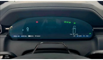 Protector de vidrio templado Pixsel en el panel de instrumentos ZEEKR 9X - 13.6“ 2025 -