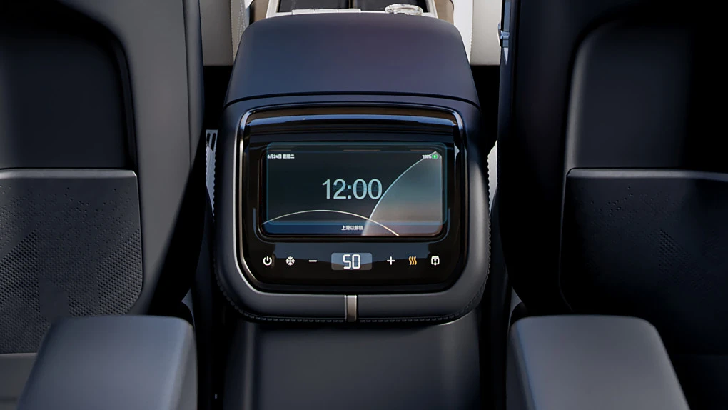 Protector de vidrio templado Pixsel para el control del clima trasero ZEEKR 9X - 6.4“ 2025 -