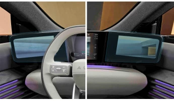 Protector de vidrio templado Pixsel para los espejos AUDI E5 - 10.3“x2 2025 -