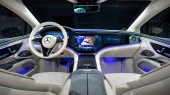 Protector de vidrio templado Pixsel para pantalla ancha (2 partes) MERCEDES BENZ EQS - 48.9“ 2022 -
